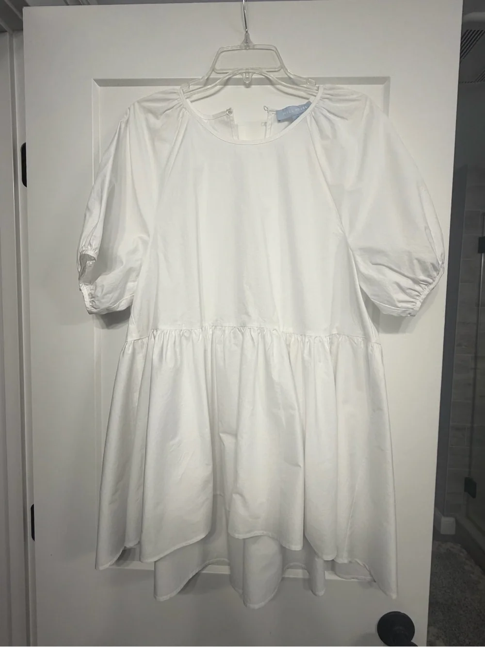NWOT Hill House White Puff Sleeve Francesca Blouse